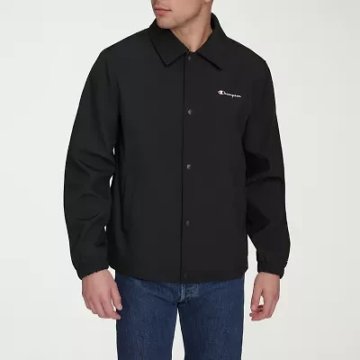 Champion Mens Water Resistant Wind Interior Pockets Midweight Softshell Jacket