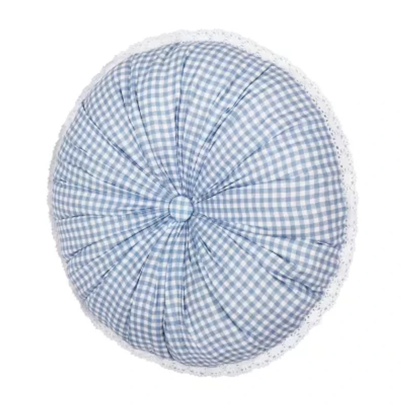 Royal Court Kourtney Round Throw Pillow