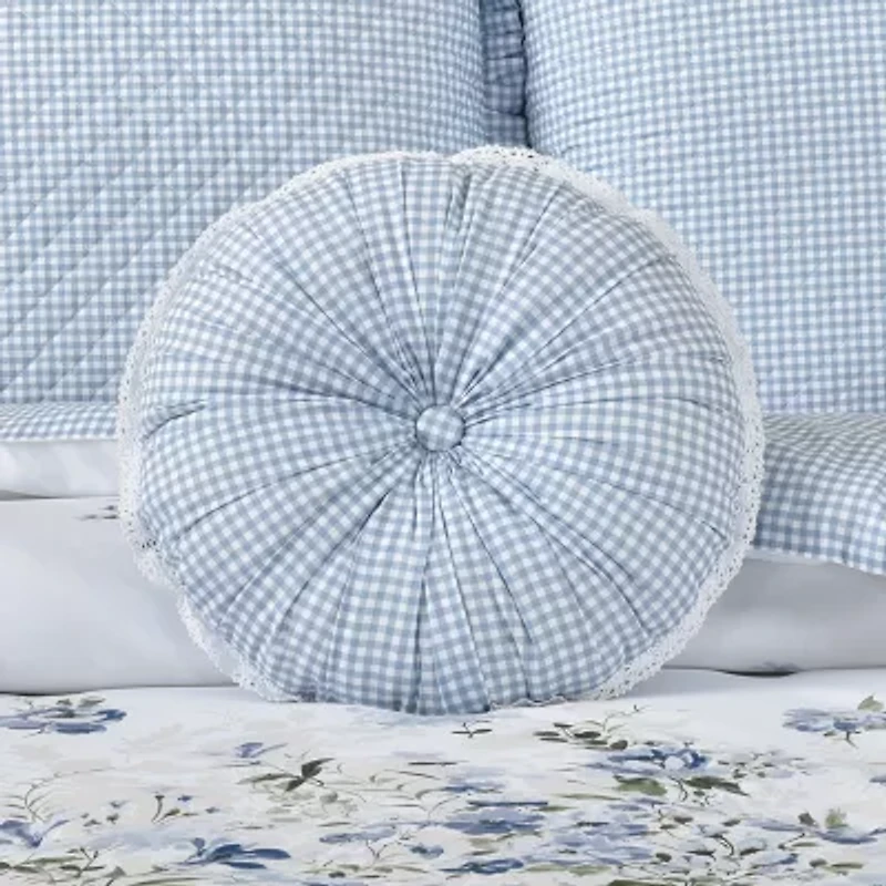 Royal Court Kourtney Round Throw Pillow