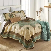 Donna Sharp Sea Breeze Star Quilt Set