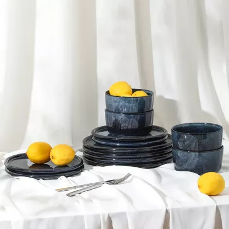 Stone + Lain Eden 4-pc. Stoneware Dinnerware Set