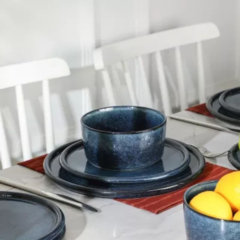 Stone + Lain Eden 4-pc. Stoneware Dinnerware Set