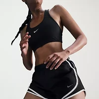 Nike Tempo Juniors Womens Mid Rise Moisture Wicking Running Short