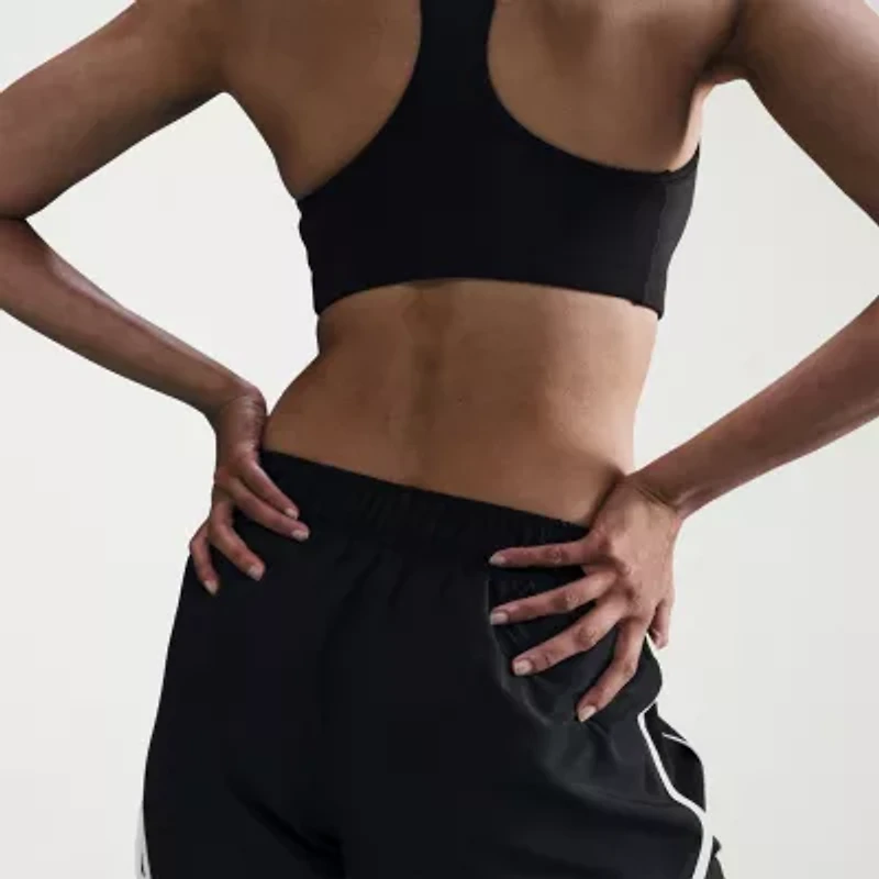 Nike Tempo Juniors Womens Mid Rise Moisture Wicking Running Short