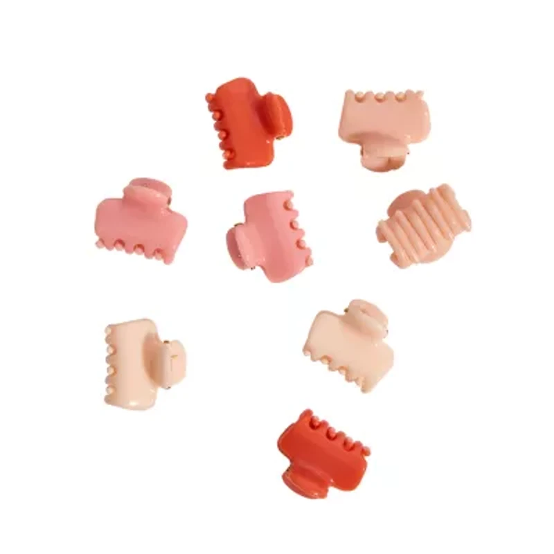 Kitsch 8-pc. Recycled Plastic Mini Cloud Clips- Assorted Cherry Value Set