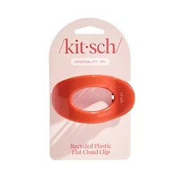 Kitsch Recycled Plastic Medium Flat Cloud Cherry Hair Clip