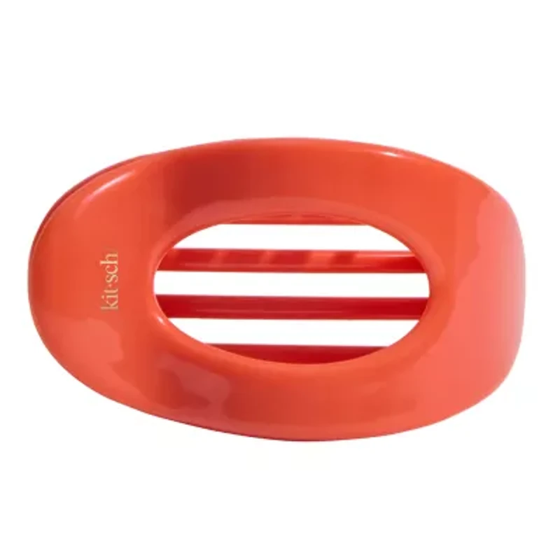 Kitsch Recycled Plastic Medium Flat Cloud Cherry Hair Clip