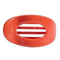 Kitsch Recycled Plastic Medium Flat Cloud Cherry Hair Clip