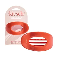 Kitsch Recycled Plastic Medium Flat Cloud Cherry Hair Clip