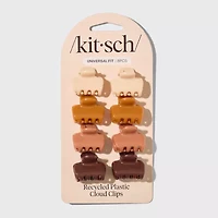 Kitsch 8-pc. Recycled Plastic Mini Cloud Clip- Sedona Value Set