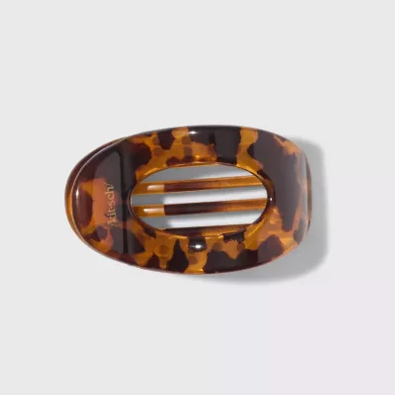 Kitsch Recycled Plastic Medium Flat Cloud Clip- Tort