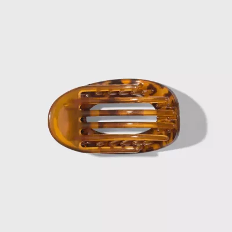 Kitsch Recycled Plastic Small Flat Cloud Clip- Tort