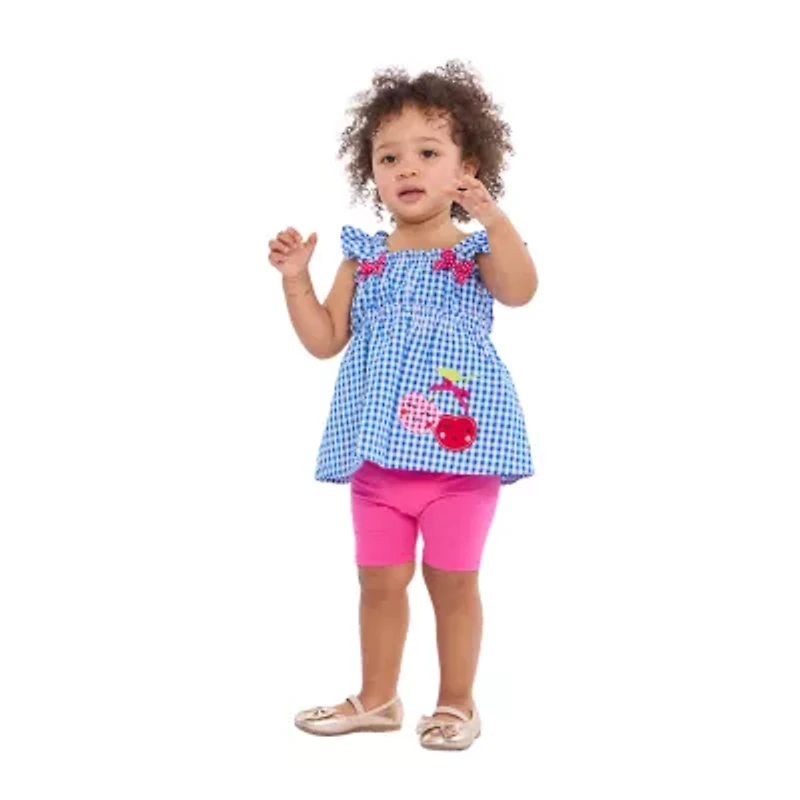 Bonnie Jean Toddler Girls 2-pc. Short Set