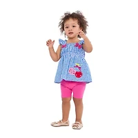 Bonnie Jean Toddler Girls 2-pc. Short Set