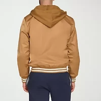 Champion Mens Hooded Midweight Bomber Jacket
