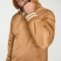 Champion Mens Hooded Midweight Bomber Jacket