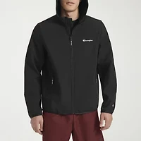 Champion Mens Hooded Water Resistant Midweight Softshell Jacket