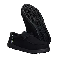 HEYDUDE Wally Work CT Mens Round Slip-On Shoe