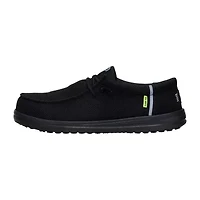 HEYDUDE Wally Work CT Mens Round Slip-On Shoe