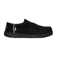 HEYDUDE Wally Work CT Mens Round Slip-On Shoe