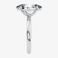 F/Vs2) Womens Ct. Lab Grown White Diamond 14K Gold Oval Solitaire Engagement Ring