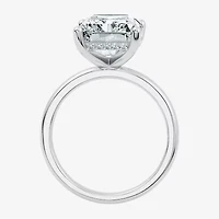 Signature By Modern Bride (F/Vs2) Womens 7 Ct.T.W. Lab Grown White Diamond 14K Gold Rectangular Engagement Ring