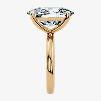 (F / Vs2) Womens 8 Ct. Lab Grown White Diamond 14K Gold Cushion Engagement Ring