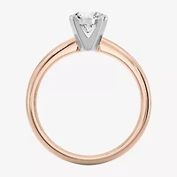 1 CT. Lab-Grown (G / SI2) Diamond Round Solitaire Engagement Ring 10K Gold