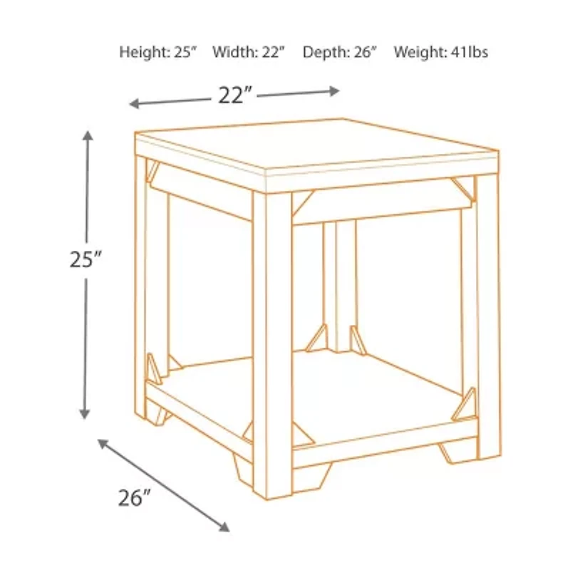 Signature Design by Ashley® Fregine Storage End Table