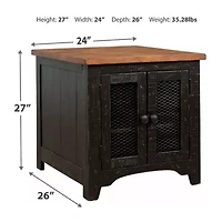 Signature Design by Ashley® Valebeck Rectangular End Table