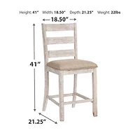 Signature Design by Ashley® Skempton 2-pc. Counter Height Upholstered Bar Stool