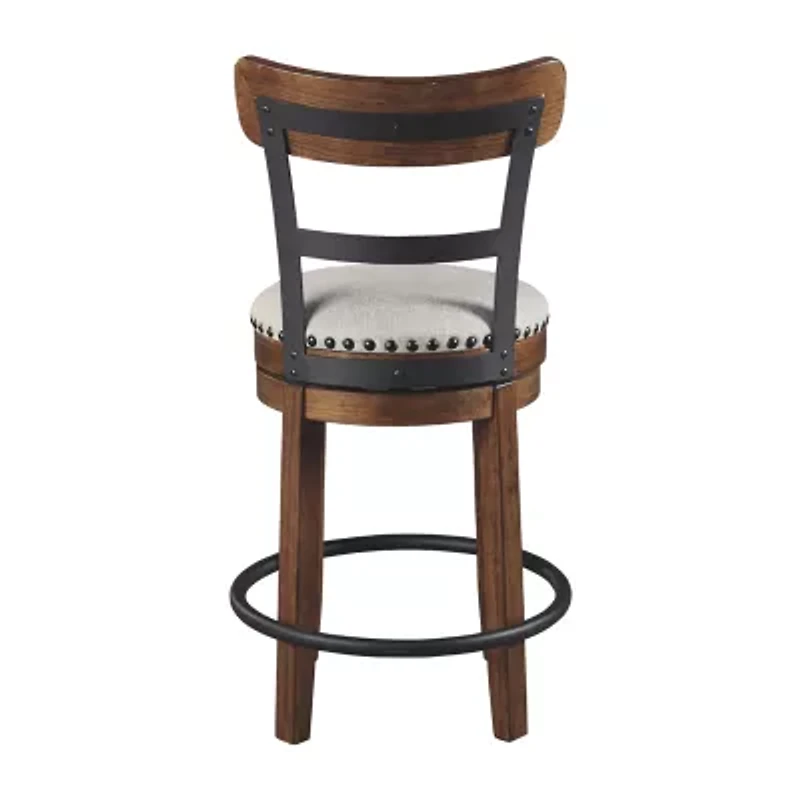 Signature Design by Ashley® Valebeck Counter Height Swivel Bar Stool
