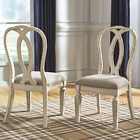 Signature Design by Ashley Realyn Ribbon Back Dining Chair - Set of 2