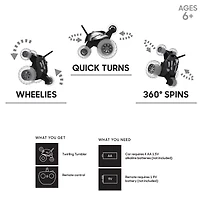 Sharper Image Remote Control Monster Spinning Remote Control Car