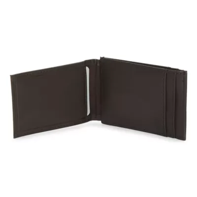 J. Ferrar Mens Magnetic RFID Blocking Bifold Wallet