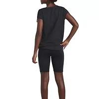 adidas Big Kid Girls Mid Rise Bike Short
