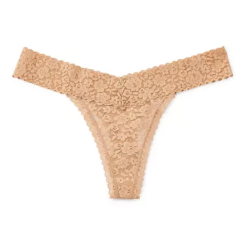Ambrielle Everyday Lace Thong Panty