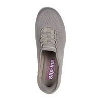 Skechers Hands Free Slip-Ins Newbury St Lightly Slip Ins Womens Round Slip-On Shoe