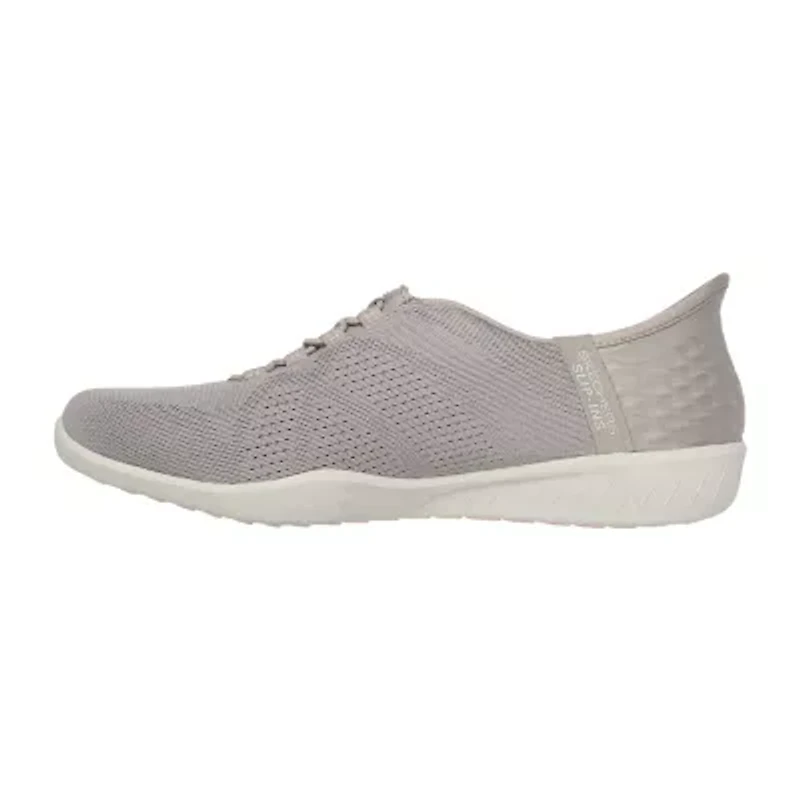 Skechers Hands Free Slip-Ins Newbury St Lightly Slip Ins Womens Round Slip-On Shoe
