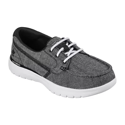 Skechers On The Go Flex Ashore Womens Moc Closed Toe Slip-On Shoe