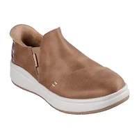 Skechers Bobs Skipper Wave Stay Snug Womens Round Closed Toe Slip-On Shoe