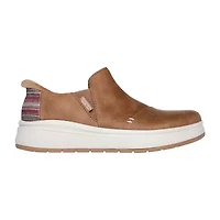 Skechers Bobs Skipper Wave Stay Snug Womens Round Closed Toe Slip-On Shoe