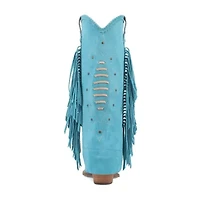 Dingo Womens Spirit Trail Stacked Heel Cowboy Boots