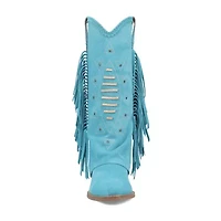 Dingo Womens Spirit Trail Stacked Heel Cowboy Boots