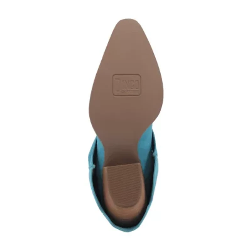 Dingo Womens Spirit Trail Stacked Heel Cowboy Boots