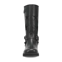 Dingo Womens Blacklist Stacked Heel Cowboy Boots
