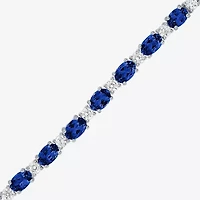 Gemstone Sterling Silver Bolo Bracelet