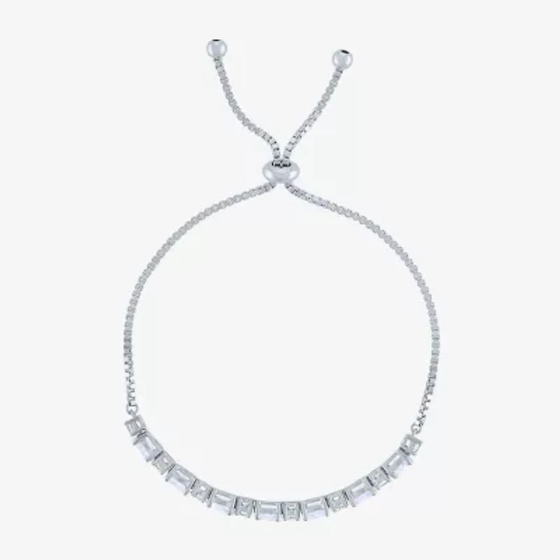 Gemstone Sterling Silver Bolo Bracelet