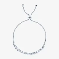 Gemstone Sterling Silver Bolo Bracelet