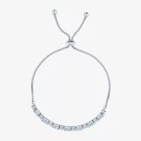 Gemstone Sterling Silver Bolo Bracelet